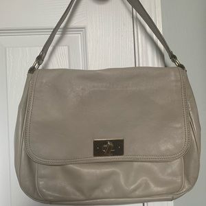 Kate Spade | Large Leather Turnlock Satchel